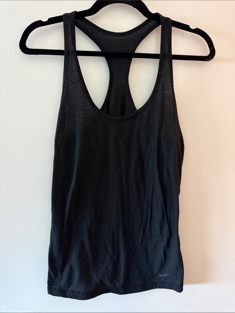 Nike Black Racerback Tank Top